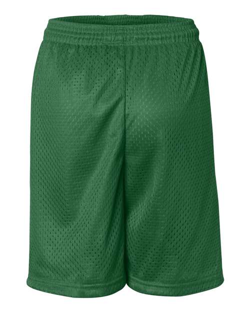 Badger 2207 Youth Pro Mesh 6" Shorts - Kelly - back