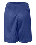 Badger 2207 Youth Pro Mesh 6" Shorts - Royal - back