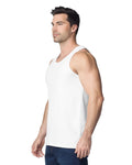 Gildan G220 Ultra Cotton Tank Top - White - model side