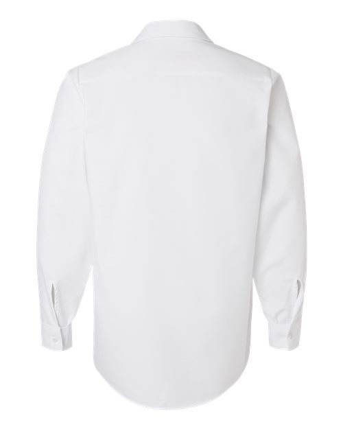 Red Kap SP14 Men's Industrial Long Sleeve Work Shirt - White - back