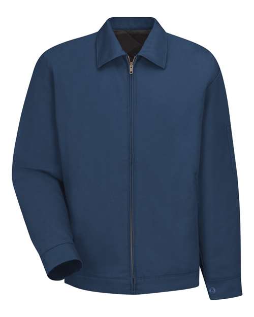 Red Kap JT22 Men's Waist Length Jacket - Navy - front