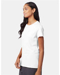 Hanes SL04 Women's Perfect-T T-Shirt - White - model side