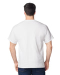 Gildan 2300 Unisex Ultra Cotton Pocket T-Shirt - White - model back