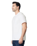 Gildan 2300 Unisex Ultra Cotton Pocket T-Shirt - White - model side
