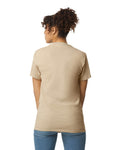 Gildan 2300 Unisex Ultra Cotton Pocket T-Shirt - Sand - model back