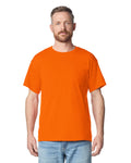Gildan 2300 Unisex Ultra Cotton Pocket T-Shirt - Orange - model front