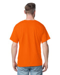 Gildan 2300 Unisex Ultra Cotton Pocket T-Shirt - Orange - model back