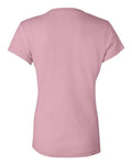 BELLA + CANVAS 6005 Women’s Jersey V-Neck Tee - Pink - back