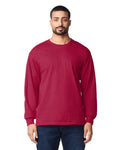 Gildan G240 Ultra Cotton Long Sleeve T-Shirt - Cardinal Red - model front