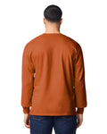 Gildan G240 Ultra Cotton Long Sleeve T-Shirt - Orange - model back