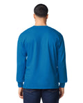 Gildan G240 Ultra Cotton Long Sleeve T-Shirt - Sapphire - model back