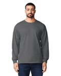 Gildan G240 Ultra Cotton Long Sleeve T-Shirt - Charcoal - model front