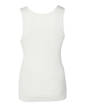 BELLA + CANVAS 1080 Women's Baby Rib Tank - White - back
