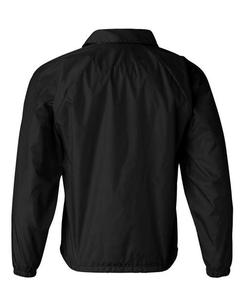Augusta Sportswear 3100 Men's Coach's Jacket - Black - back