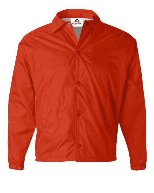 Augusta Sportswear 3100 Men's Coach's Jacket - Orange - front