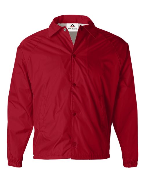 Augusta Sportswear 3100 Men's Coach's Jacket - Red - front