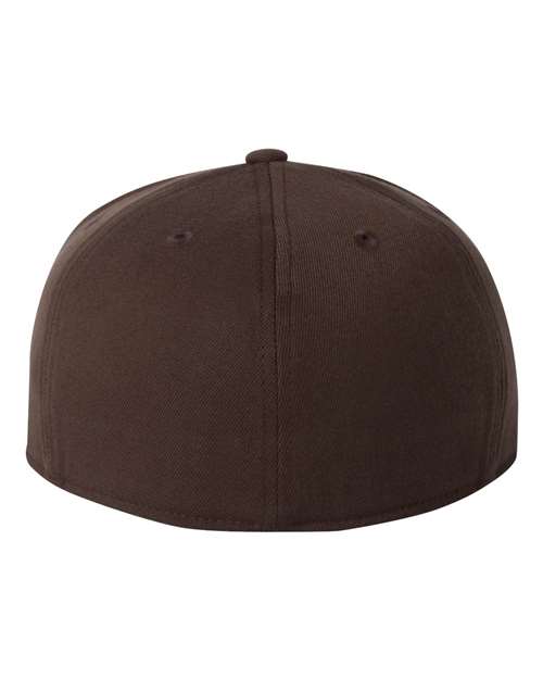 Flexfit 6210FF 210 Flat Bill Cap - Brown - back