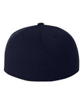Flexfit 6210FF 210 Flat Bill Cap - Dark Navy - back