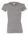 BELLA + CANVAS 8413 Women's Triblend Tee - Grey Triblend - front
