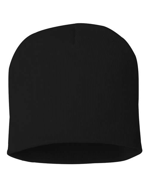 Sportsman SP08 8" Beanie - Black - front