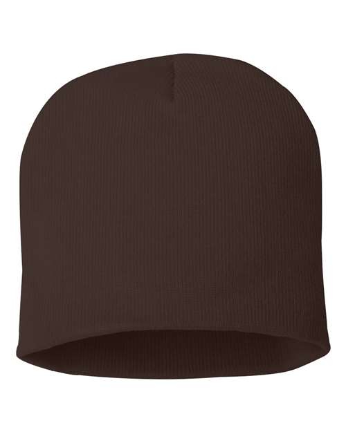 Sportsman SP08 8" Beanie - Brown - back