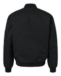 Red Kap JT38 Men's Solid Team Jacket - Black - back