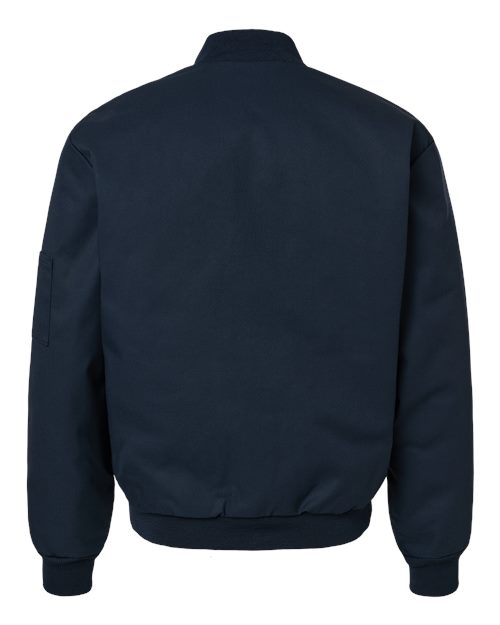 Red Kap JT38 Men's Solid Team Jacket - Navy - back