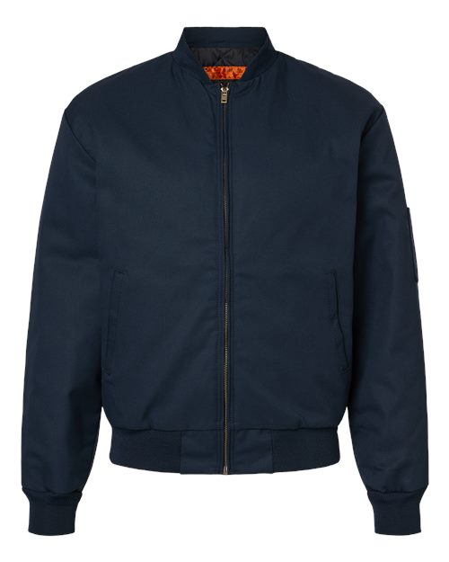 Red Kap JT38 Men's Solid Team Jacket - Navy - front