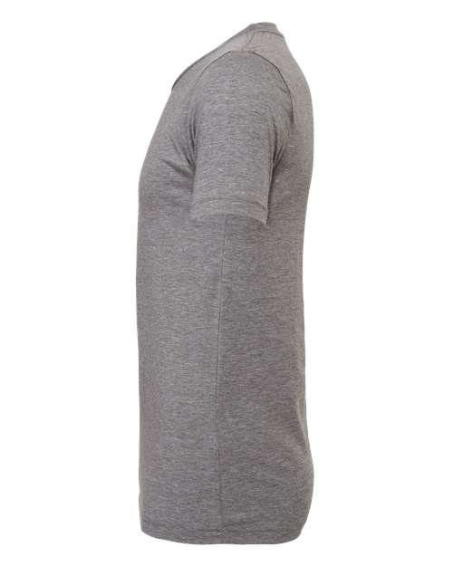 Bella+Canvas 3413 Unisex Triblend Short Sleeve Tee - Grey Triblend - side
