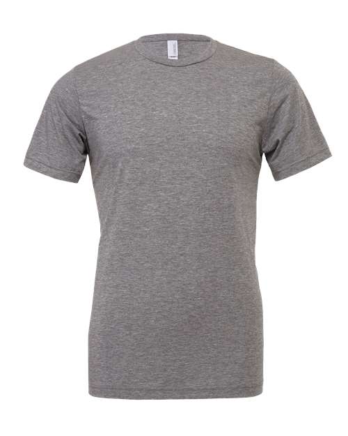 Bella+Canvas 3413 Unisex Triblend Short Sleeve Tee - Grey Triblend - front
