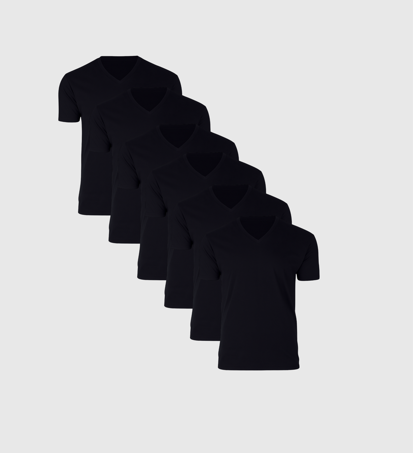 Men's V-Neck T-Shirt 6-Pack, additional view
