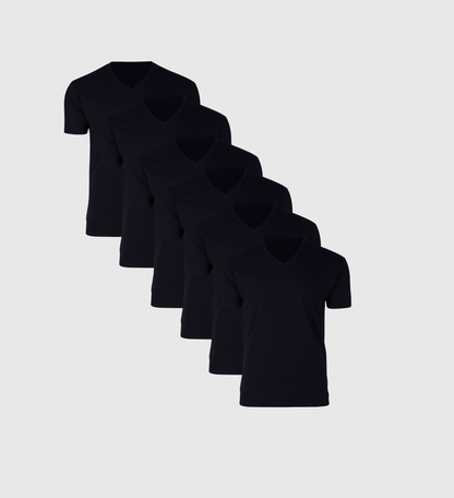 Men's V-Neck T-Shirt 6-Pack, additional view