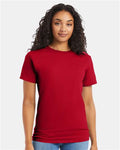 Hanes 5280 Essential-T T-Shirt - Deep Red - model front