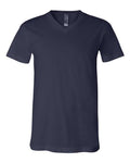 Bella + Canvas 3005 Jersey V-Neck Tee - Navy - front