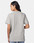 Hanes 5250 Authentic T-Shirt - Ash - model back