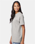 Hanes 5250 Authentic T-Shirt - Ash - model side
