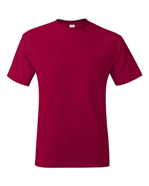 Hanes 5250 Authentic T-Shirt - Deep Red - front