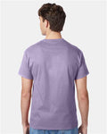 Hanes 5250 Authentic T-Shirt - Lavender - model back