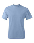 Hanes 5250 Authentic T-Shirt - Light Blue - flat front