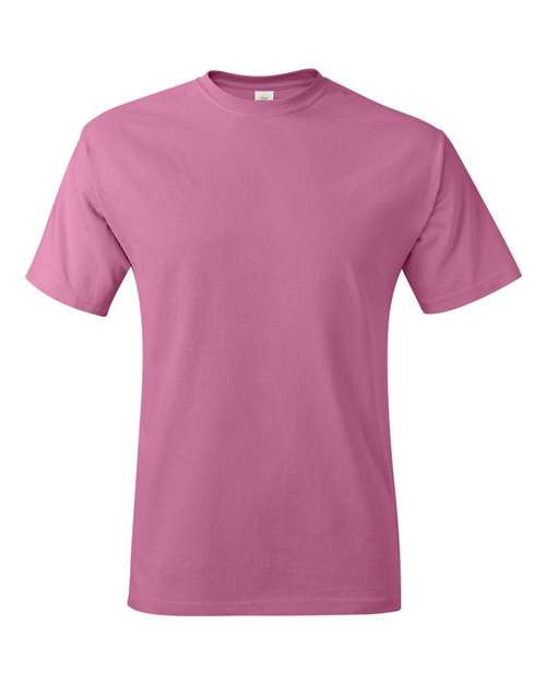 Hanes 5250 Authentic T-Shirt - Pink - flat front
