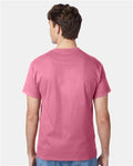 Hanes 5250 Authentic T-Shirt - Pink - model back