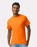 Gildan G200 Ultra Cotton T-Shirt - Safety Orange - model front