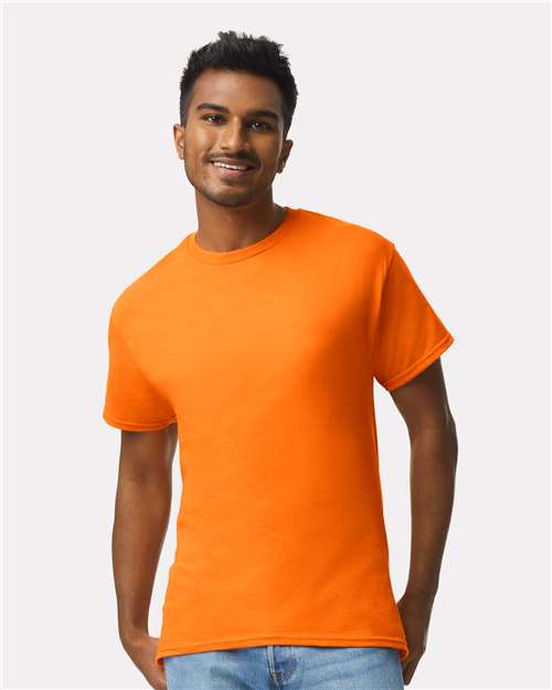 Gildan G200 Ultra Cotton T-Shirt - Safety Orange - model front