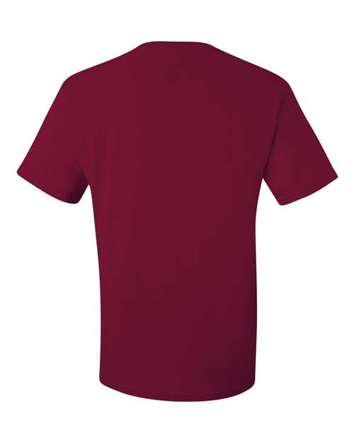 Jerzees 29MR Dri-Power 50/50 T-Shirt - Cardinal - back