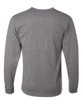 Jerzees 29LSR Unisex Dri-Power Long Sleeve 50/50 T-Shirt - Oxford - back