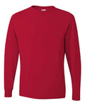 Jerzees 29LSR Unisex Dri-Power Long Sleeve 50/50 T-Shirt - True Red - front