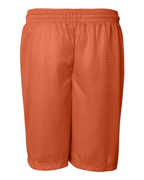 Badger 7207 Men's Pro Mesh 7" Shorts - Burnt Orange - back