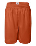 Badger 7209 Men's Pro Mesh 9" Shorts - Burnt Orange - front