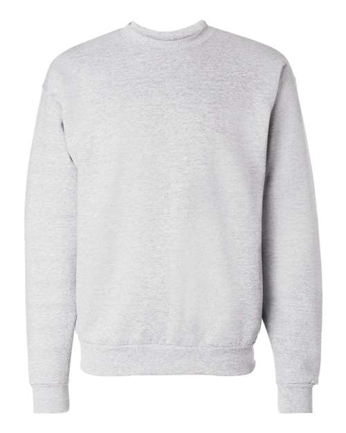 Hanes P160 EcoSmart Crewneck Sweatshirt - Ash - flat front