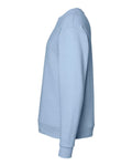 Hanes P160 EcoSmart Crewneck Sweatshirt - Light Blue - side